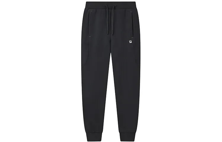 Женские трикотажные спортивные штаны FILA, цвет Black