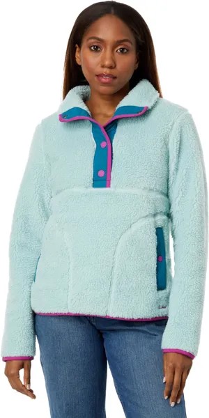 Куртка Sherpa Fleece Pullover L.L.Bean, цвет Smoky Blue