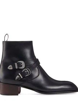 Giuseppe Zanotti ботинки Sheldon с пряжками