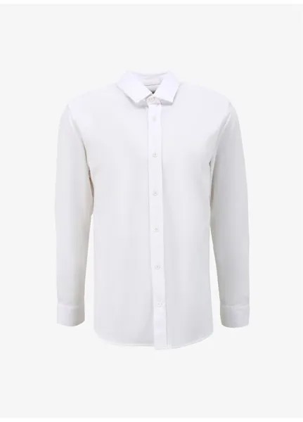 Белая мужская рубашка Regular Fit 242 LCM 241013 JOLES WHITE Lee Cooper, белый