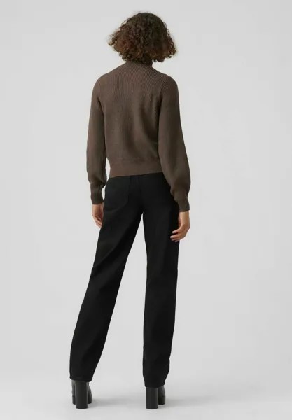 Свитшот Vero Moda VMHOLLY FUNNELNECK, цвет coffee bean