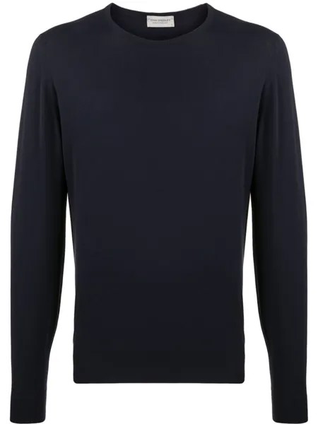 John Smedley джемпер Hatfield, синий