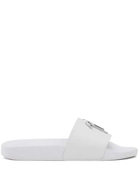 Giuseppe Zanotti шлепанцы Brett с логотипом