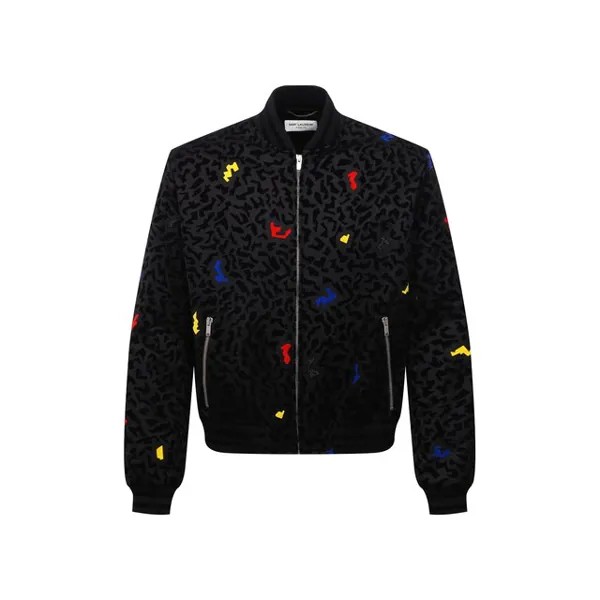 Утепленный бомбер Saint Laurent
