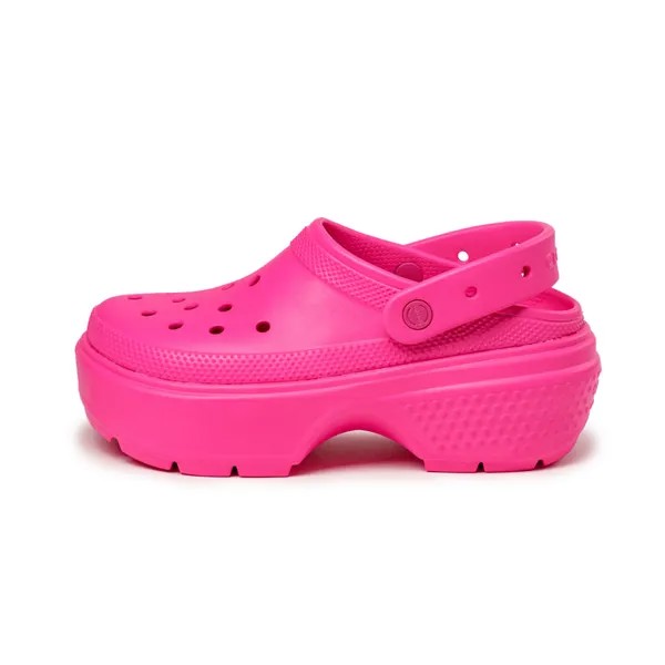 Сандалии Stomp Clog Crocs, розовый