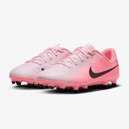 Бутсы NIKE, размер 6Y, розовый