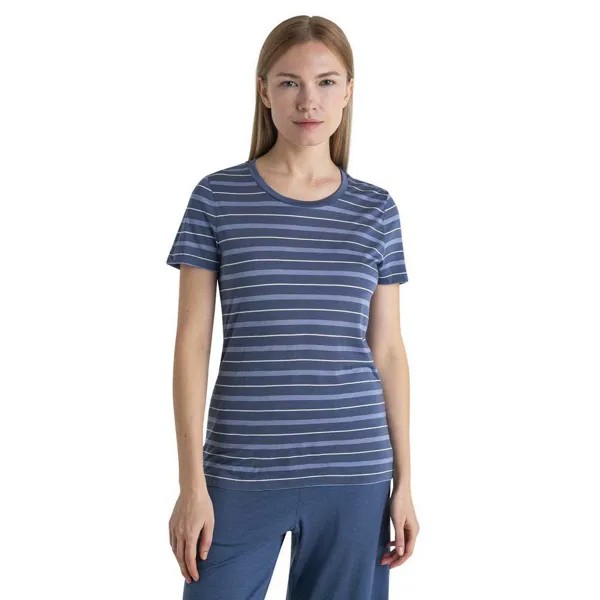 Спортивная футболка Icebreaker Wave Stripe, синий