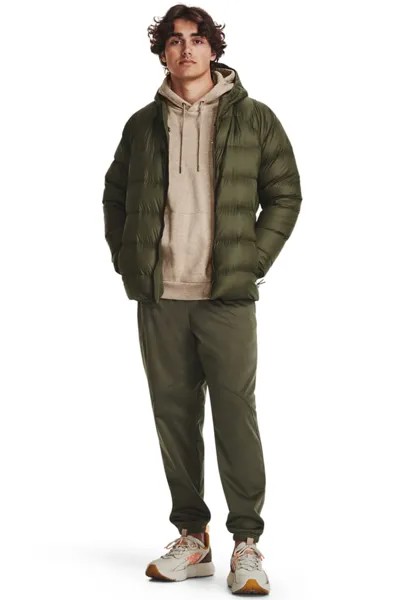 Зимняя тренировочная куртка Storm Armor 2 0 с пуховой подкладкой Under Armour, зеленый