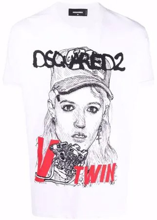 Dsquared2 футболка с логотипом