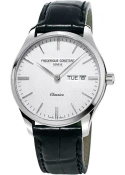 Швейцарские наручные  мужские часы Frederique Constant FC-225ST5B6. Коллекция Classics Quartz