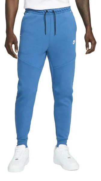 Брюки-джоггеры Nike Tech Fleece Dark Marina Blue CU4495-407, мужские, размер 2XL