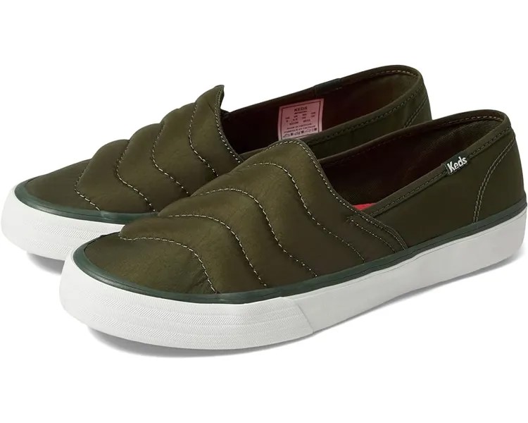 Кроссовки Keds Double Decker Wave Nylon, зеленый