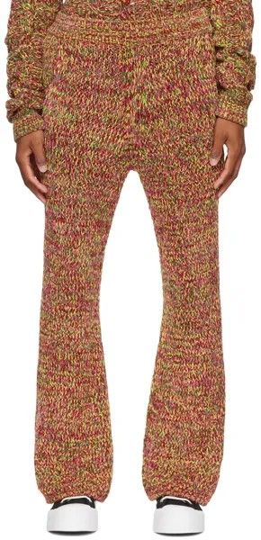 Разноцветные вязаные брюки для отдыха Marni