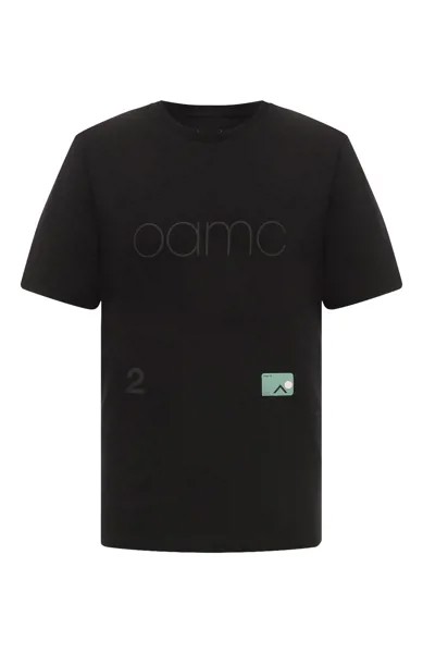 Хлопковая футболка Oamc