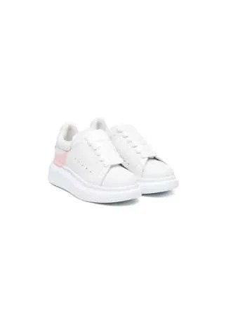 Alexander McQueen Kids кроссовки с логотипом