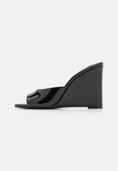 Туфли-мюли на высоком каблуке EVOKE Steve Madden, цвет black