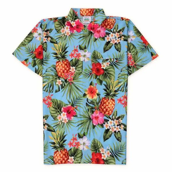 Рубашка Happy Bay Be my pina colada hawaiian, разноцветный