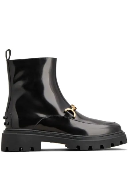 Tod's ботинки с логотипом, черный
