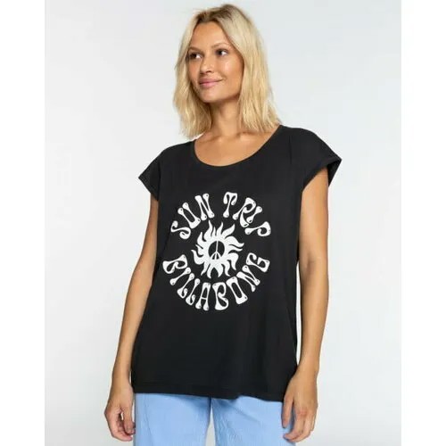 Футболка BILLABONG, размер XS/6, чёрный