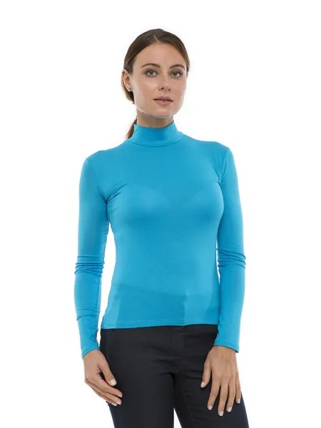 Водолазка женская Magic Lady cl0001_c37 бирюзовая 48-50 RU