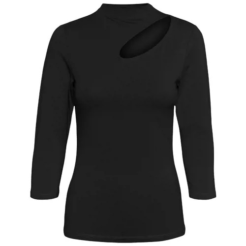 Vero Moda, блузка женская, Цвет: черный, размер: XL
