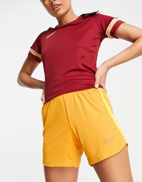 Шорты желтого цвета Nike Football Strike Dri-FIT-Желтый