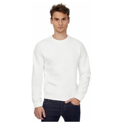 Свитшот B&C collection, размер XS, , белый
