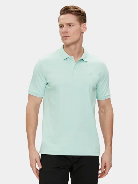 Рубашка-поло узкого кроя Calvin Klein, зеленый