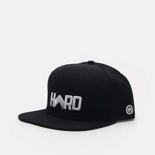 Кепка HARD logo snapback, размер OS, черный