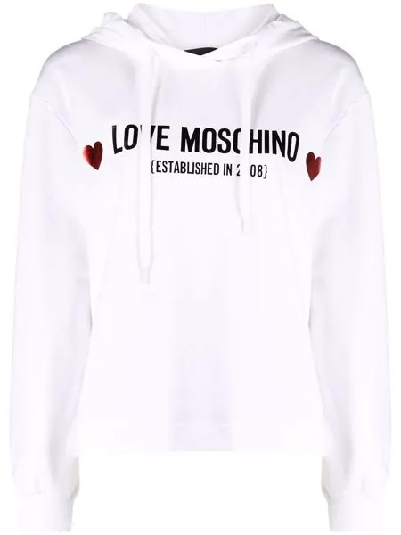 Love Moschino худи с логотипом