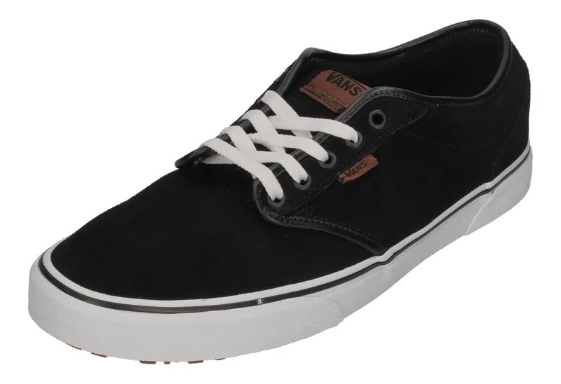 Низкие кроссовки Vans Low ATWOOD VansGuard Suede Fleece, черный