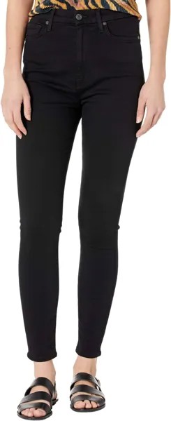 Джинсы 7 For All Mankind Aubrey in Slim Illusion Black, цвет Slim Illusion Black
