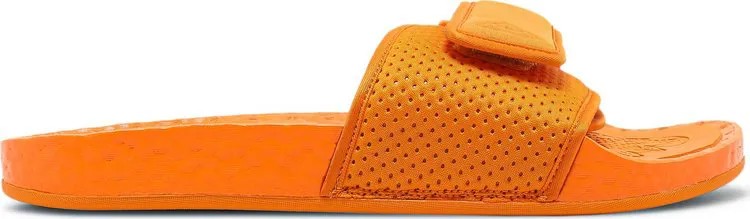 Сандалии Adidas Pharrell x Boost Slides 'Bright Orange', оранжевый