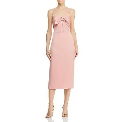 Женское розовое платье-футляр миди с разрезом спереди Rachel Zoe Marla 4 BHFO 2380