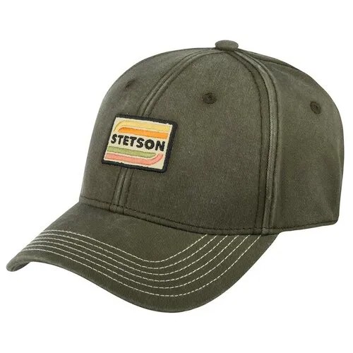 Бейсболка STETSON, размер OneSize, зеленый