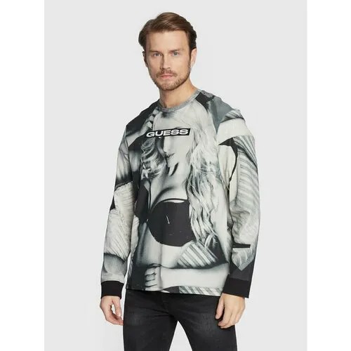 Лонгслив GUESS, размер XL [INT], серый