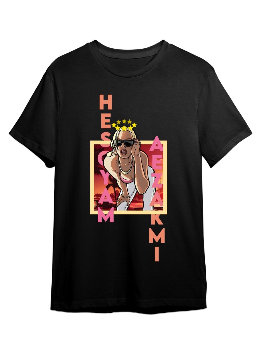 Футболка унисекс СувенирShop GTA/ГТА/Hesoyam/Aezakmi 3 черная S