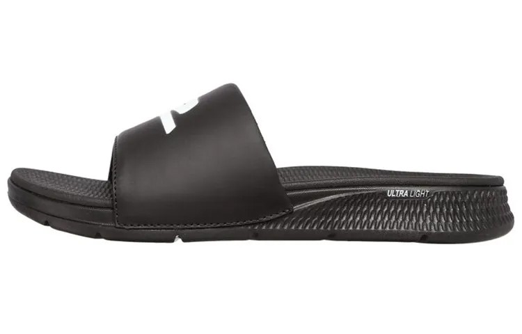 Шлепанцы мужские черные Skechers