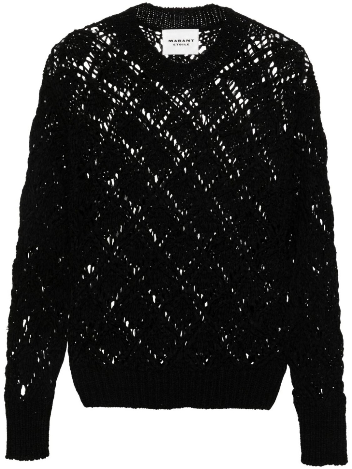 Marant Étoile джемпер Joey рыхлой вязки, черный
