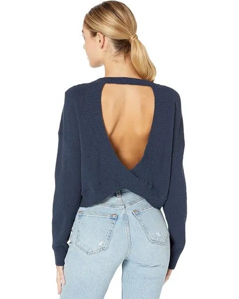 Свитер Hurley Overlap Back Sweater, цвет Mood Indigo