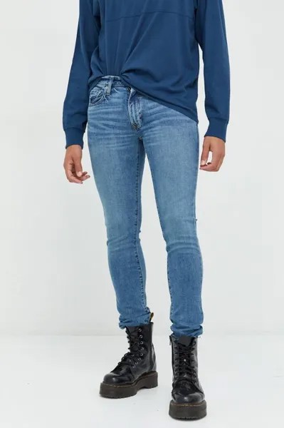 Джинсы Abercrombie & Fitch, синий