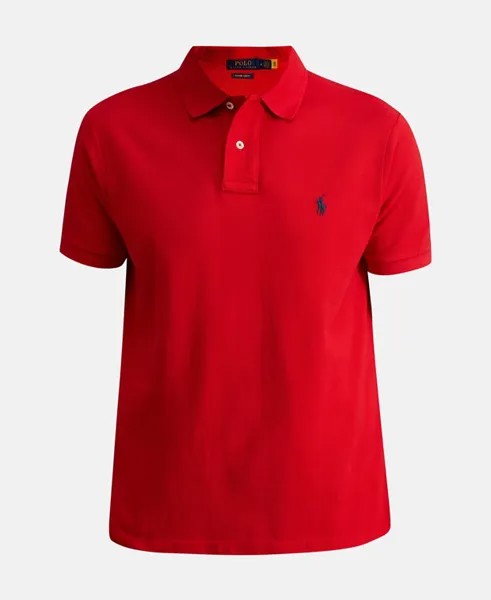 Рубашка-поло из пике Polo Ralph Lauren, красный