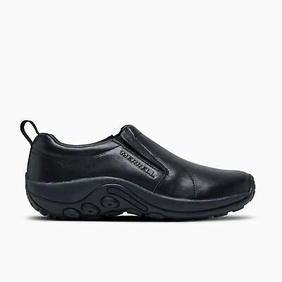 Мужские сабо и шлепанцы Merrell Jungle Moc Leather 2 Wide Width Midnight 13 W