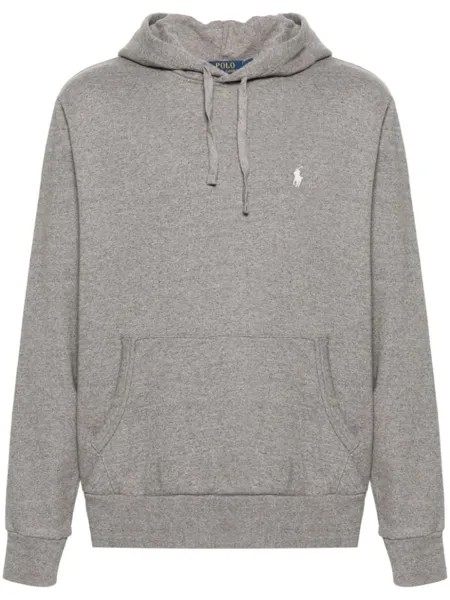 Polo Ralph Lauren толстовка с капюшоном из флиса, серый