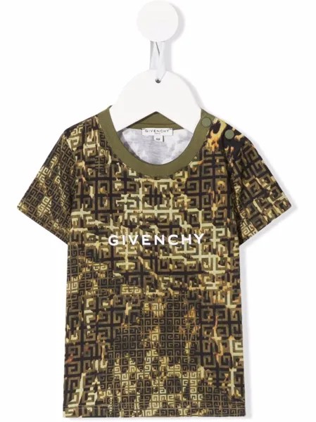 Givenchy Kids футболка с логотипом