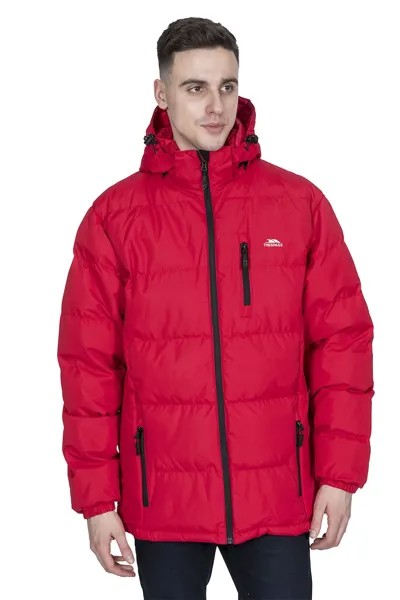 Утепленная куртка со съемным капюшоном ClipMAJKCAI20001 Trespass, красный