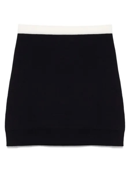Claudie Pierlot трикотажная мини-юбка, синий