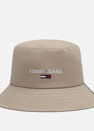 Панама Tommy Jeans Sport, цвет бежевый