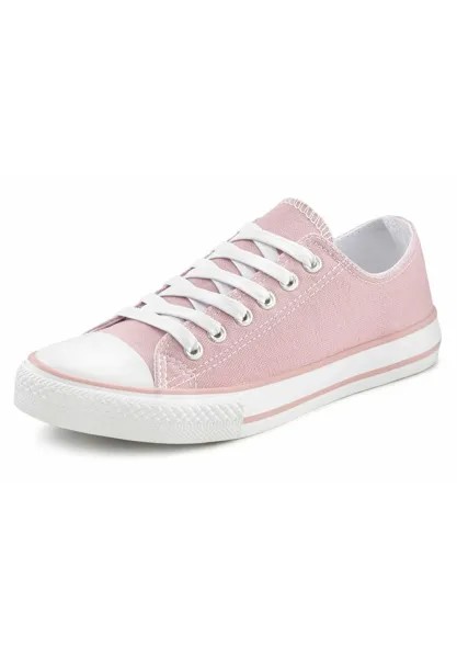 Низкие кеды LASCANA, цвет rosé