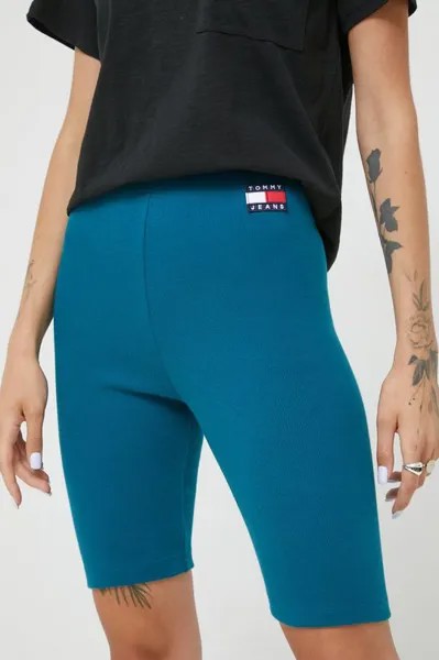 Шорты DW0DW13590.9BYY Tommy Jeans, бирюзовый